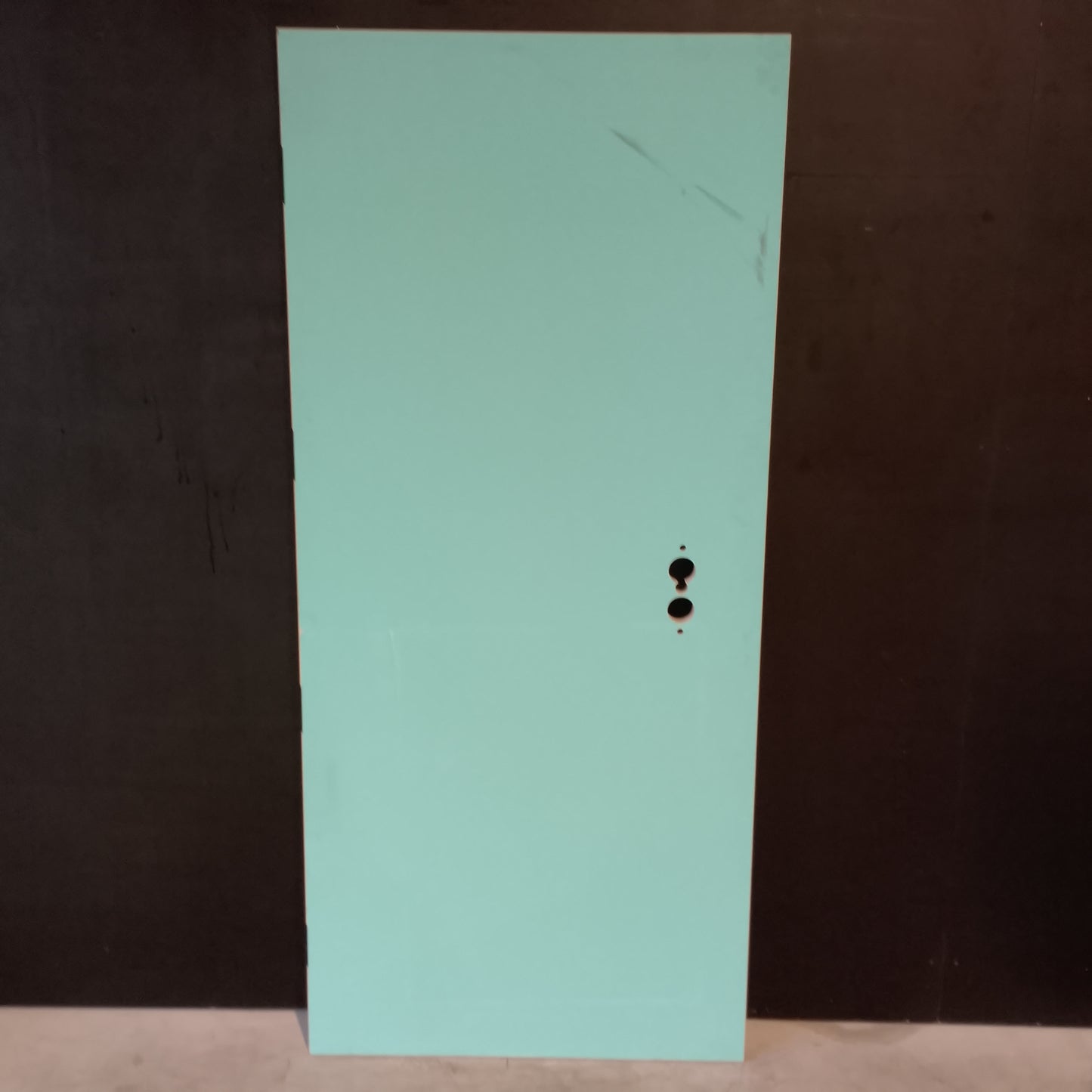 External Timber Door - 2040h x 920w Solid Core w/Pattern One Side (XV20) *Factory 2nd* 30639