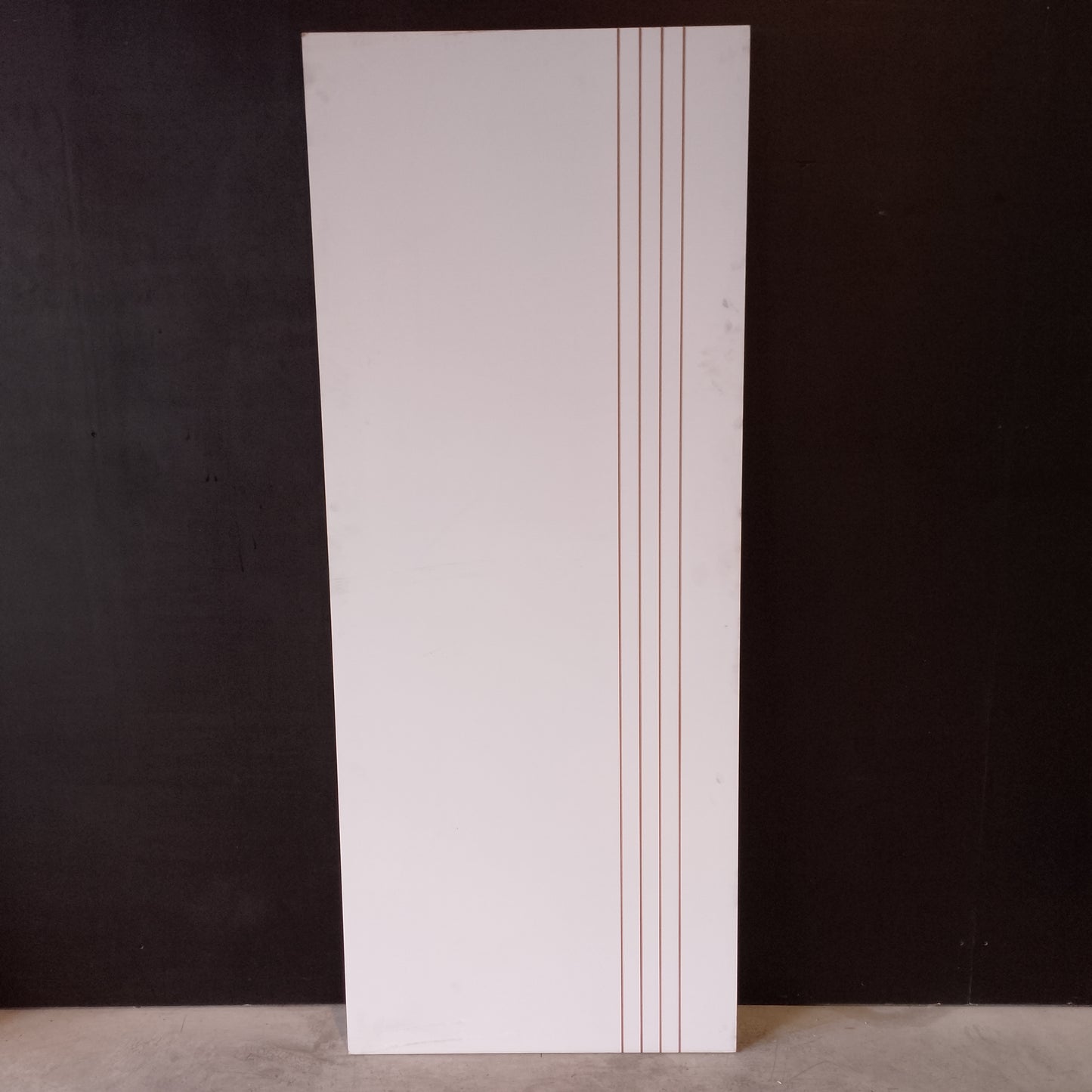 Internal Timber Door - 2340h x 820w Hollow Core w/ Pattern  (HAG9) *Factory 2nd* 30651