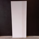 Internal Timber Door - 2340h x 820w Hollow Core w/ Pattern  (HAG9) *Factory 2nd* 30651