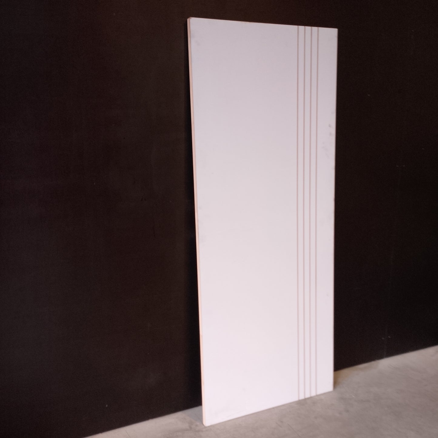 Internal Timber Door - 2340h x 820w Hollow Core w/ Pattern  (HAG9) *Factory 2nd* 30651