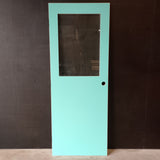 External Timber Door - 2040h x770w Hollow Core w/ 1 X Clear Glass  (XF3) *Factory 2nd* 30657