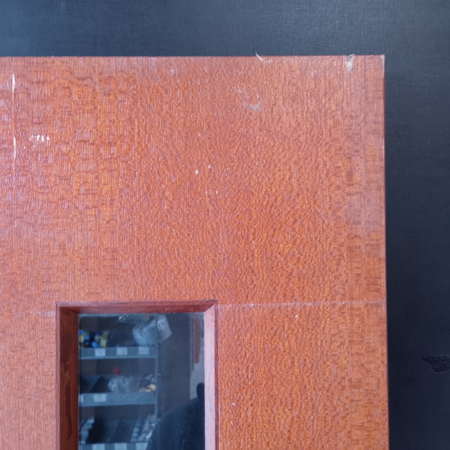 External Timber Door - 2035-2040h x 870w Solid Core w/ 1 X Clear Glass  (XN1) *Factory 2nd* 30660