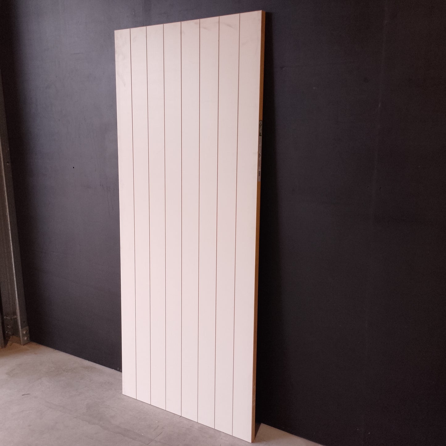 Internal Timber Door - 2040h x 870w Solid Core w/ Pattern  (HAG11) *Factory 2nd* 30663