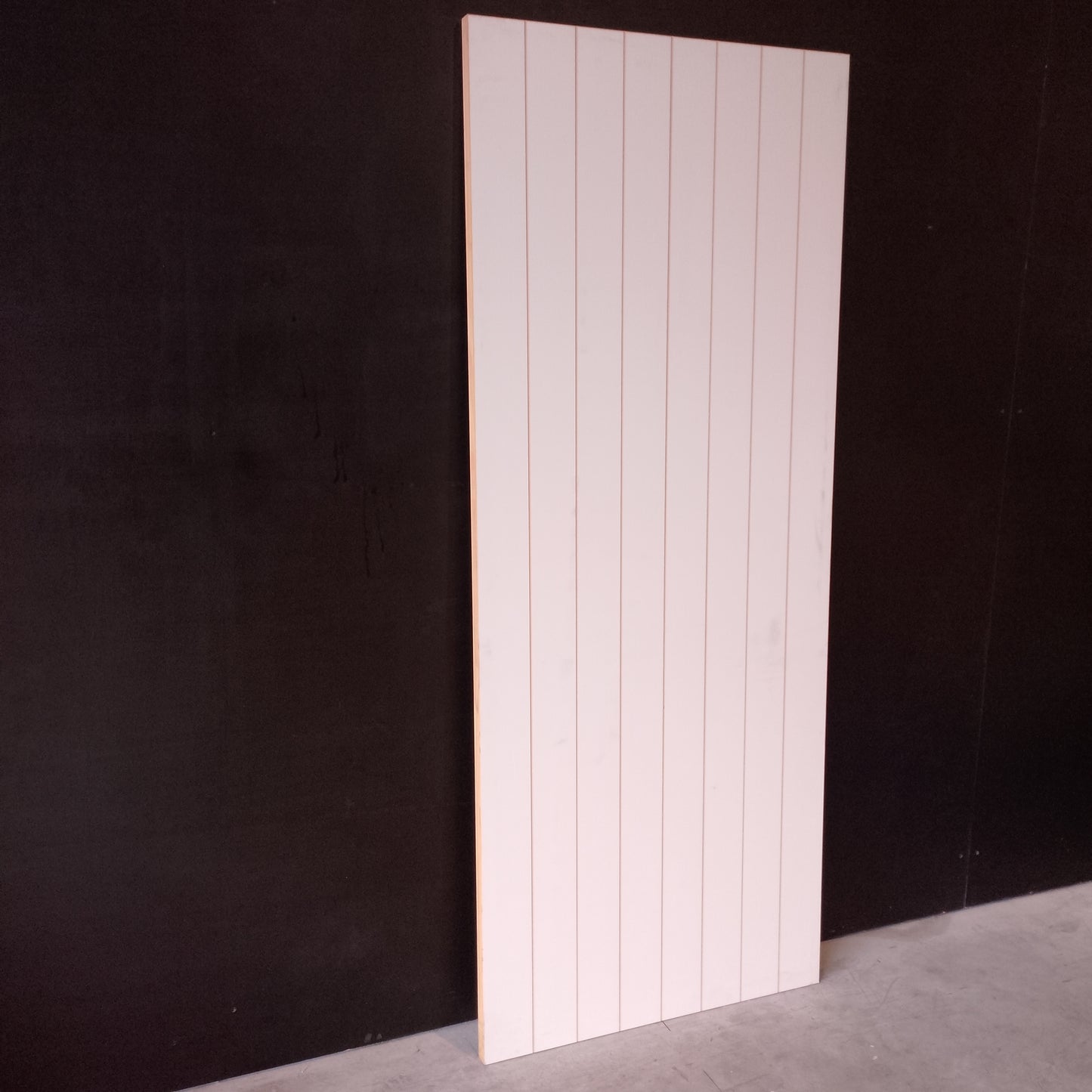 Internal Timber Door - 2040h x 820w Solid Core w/ Pattern (HAG11) *Factory 2nd* 30664