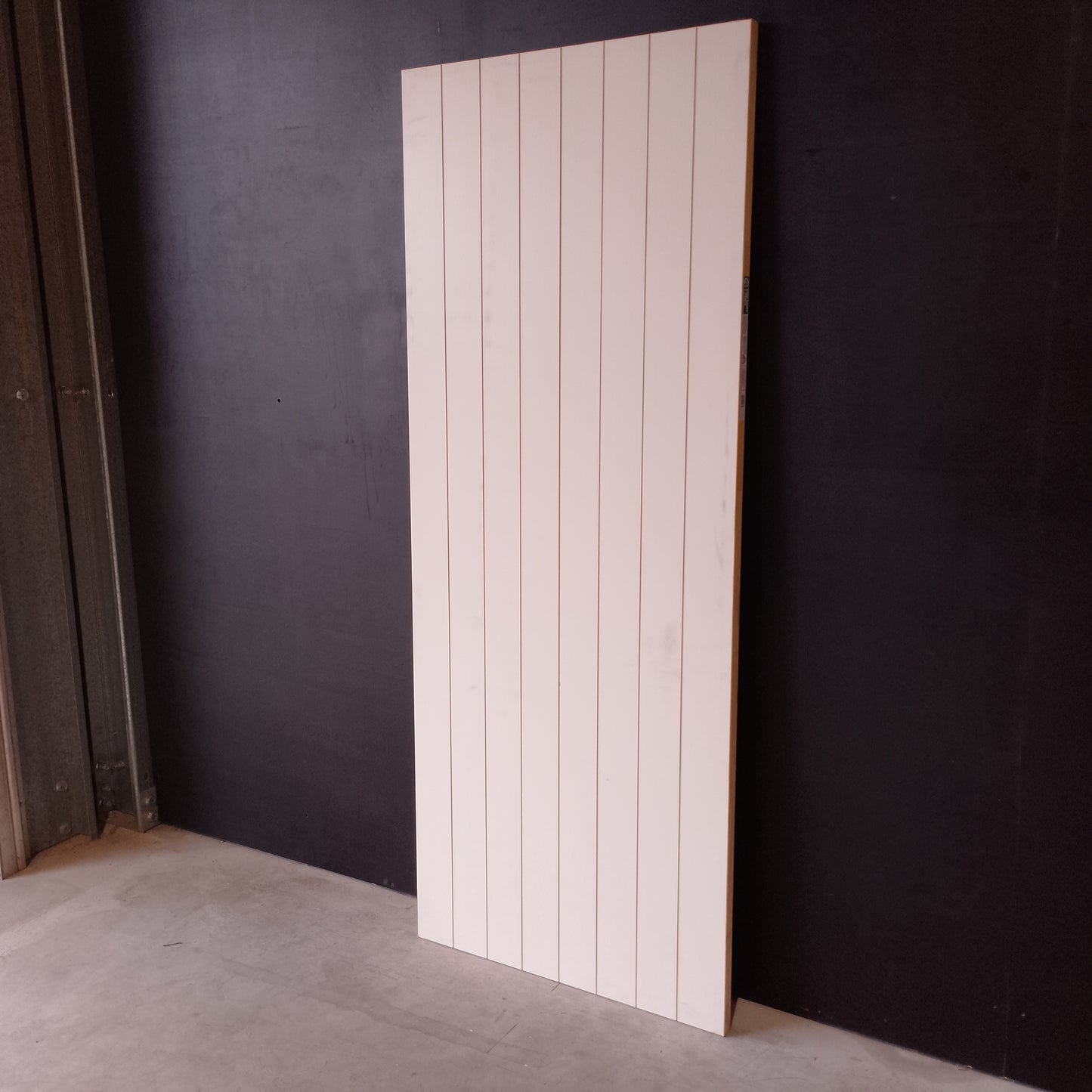 Internal Timber Door - 2040h x 820w Solid Core w/ Pattern (HAG11) *Factory 2nd* 30664