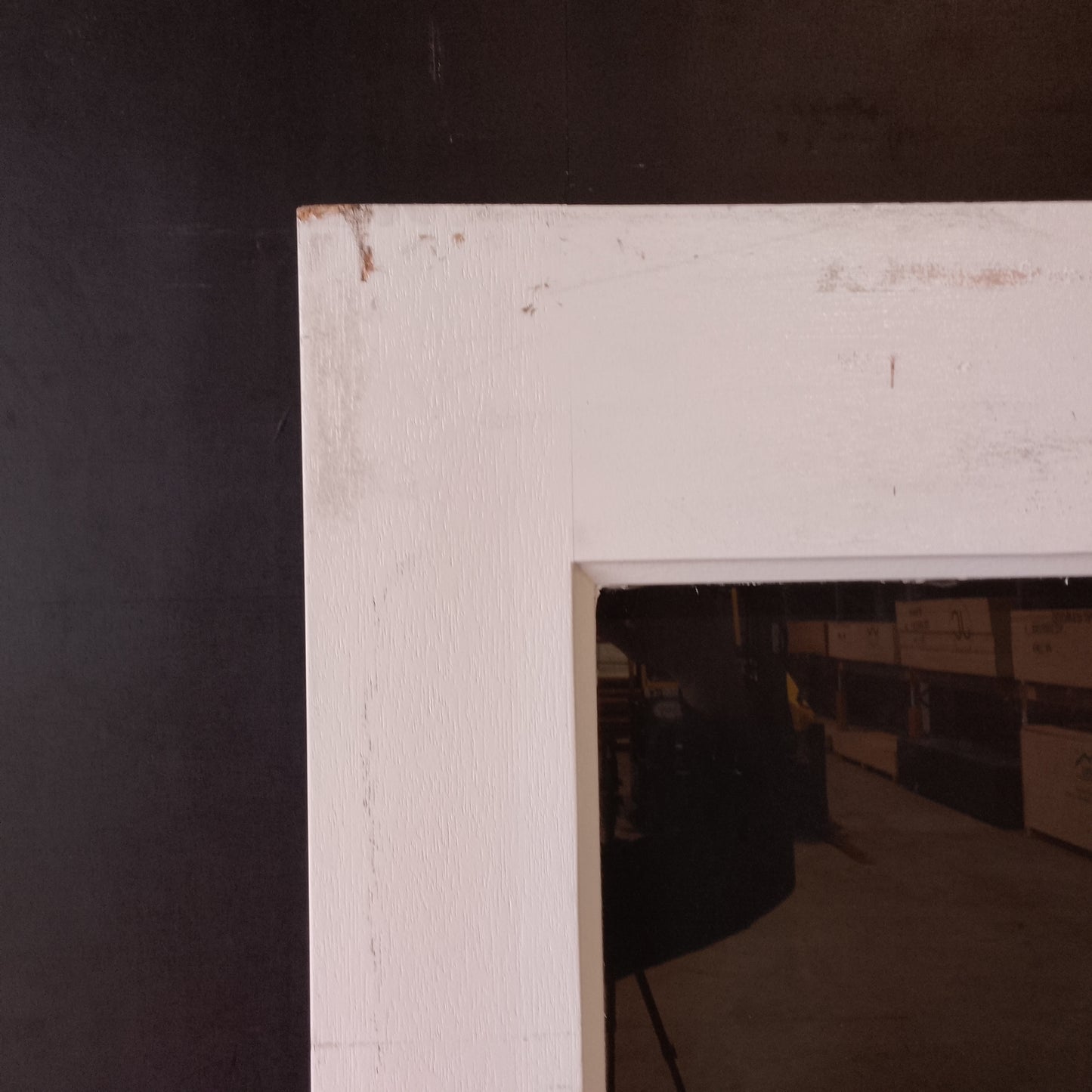 External Timber Door - 2040h x 820w Solid Core w/ 4 X Clear Glass  (XS24) *Factory 2nd* 30665