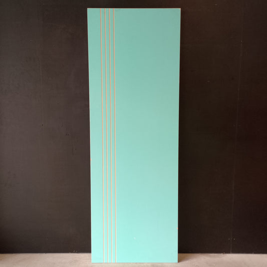 External Timber Door - 2340h x 820w Solid Core w/ Pattern  (XLR170) *Factory 2nd* 30668