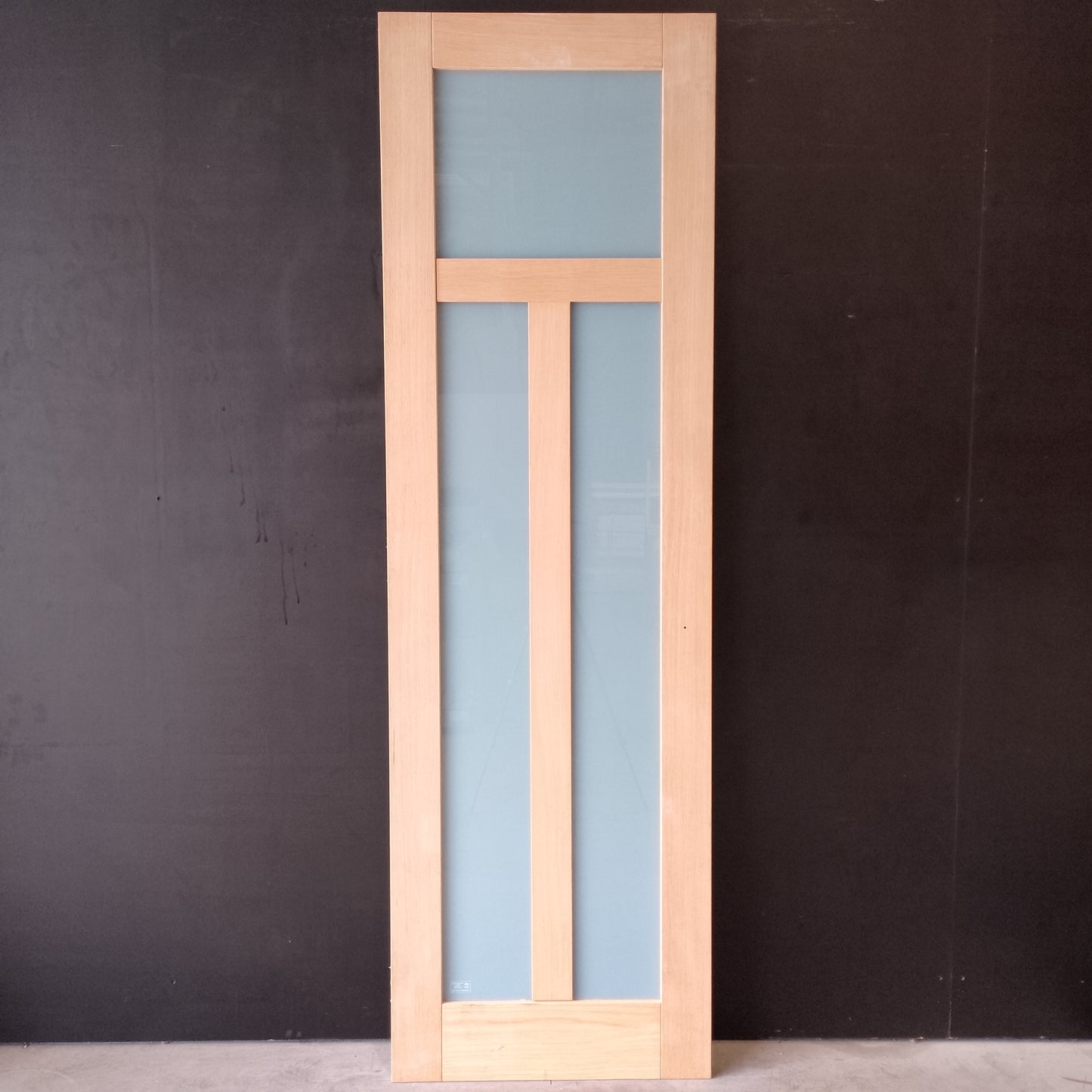 Internal Timber Door - 2340h x 720w Semi-solid Core w/ Obscure Glass (AMOD3GT) *Factory 2nd* 30681