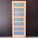 Internal Timber Door - 2340h x 870w Semi-solid Core w/ 7x Obs Glass (AMOD11GT) *Factory 2nd* 30683