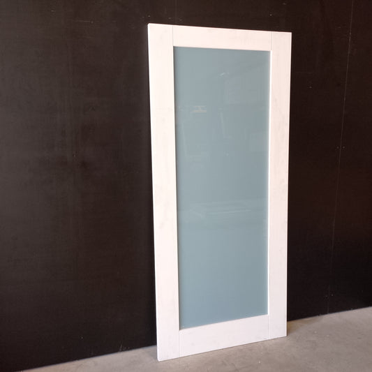 Internal Timber Door - 2040h x 920w Semi-Solid Core w/ 1 X Obscure Glass (PMOD1GT) *Factory 2nd* 30697