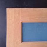 External Timber Door - 2040h x 1020w Solid Core w/ 5 X Obscure Glass (AWO5G) *Factory 2nd* 30701