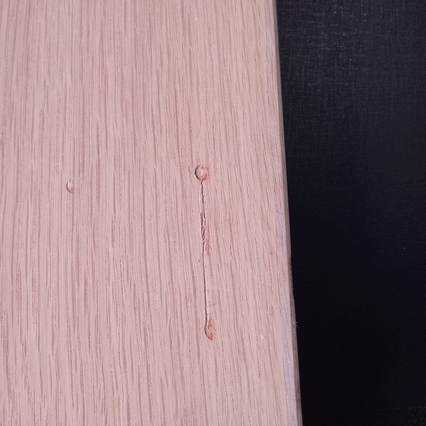 External Timber Door - 2040h x 1020w Solid Core w/ 5 X Obscure Glass (AWO5G) *Factory 2nd* 30701