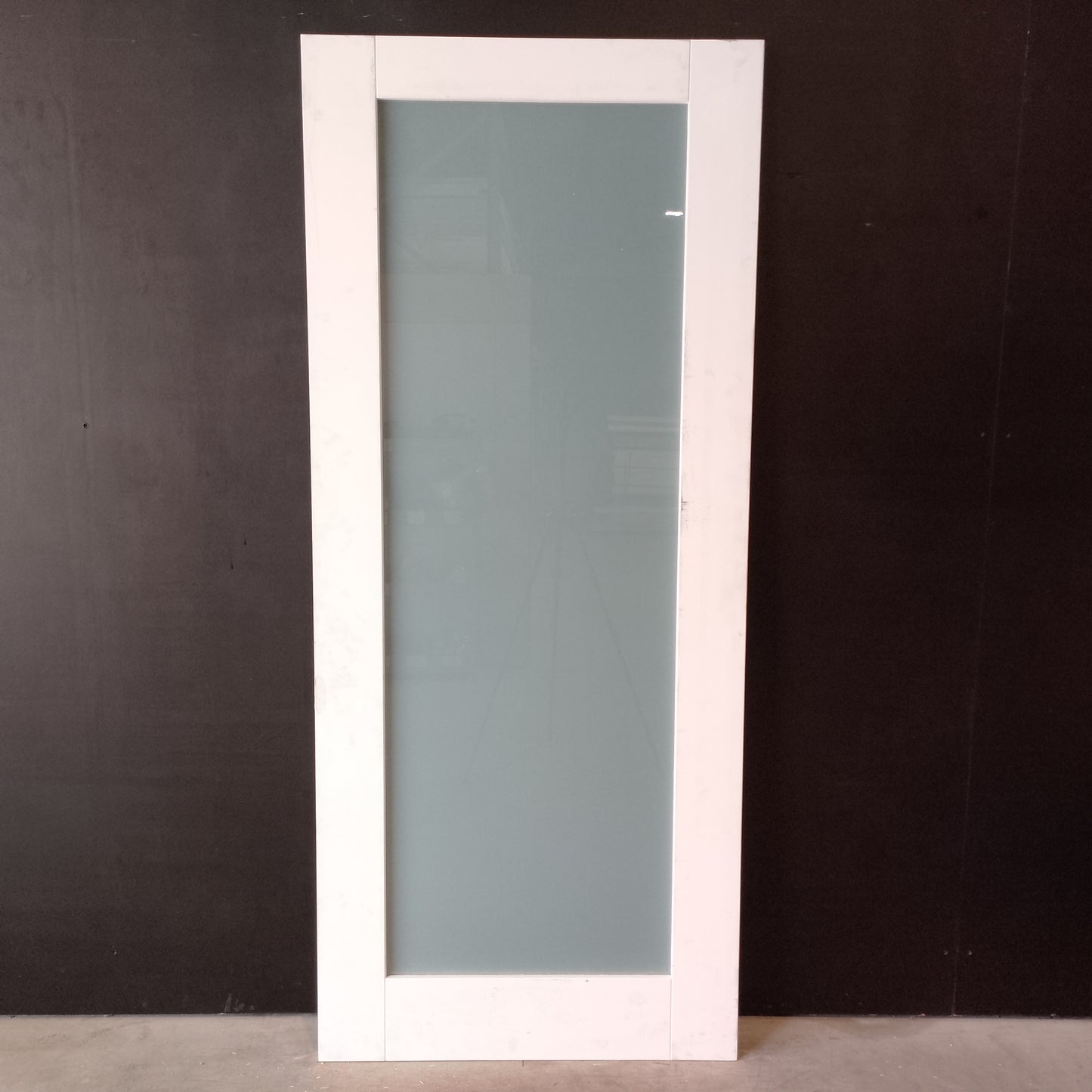 Internal Timber Door - 2040h x 870w Semi-Solid Core w/ 1 X Obscure Glass (PMOD1GT) *Factory 2nd* 30702
