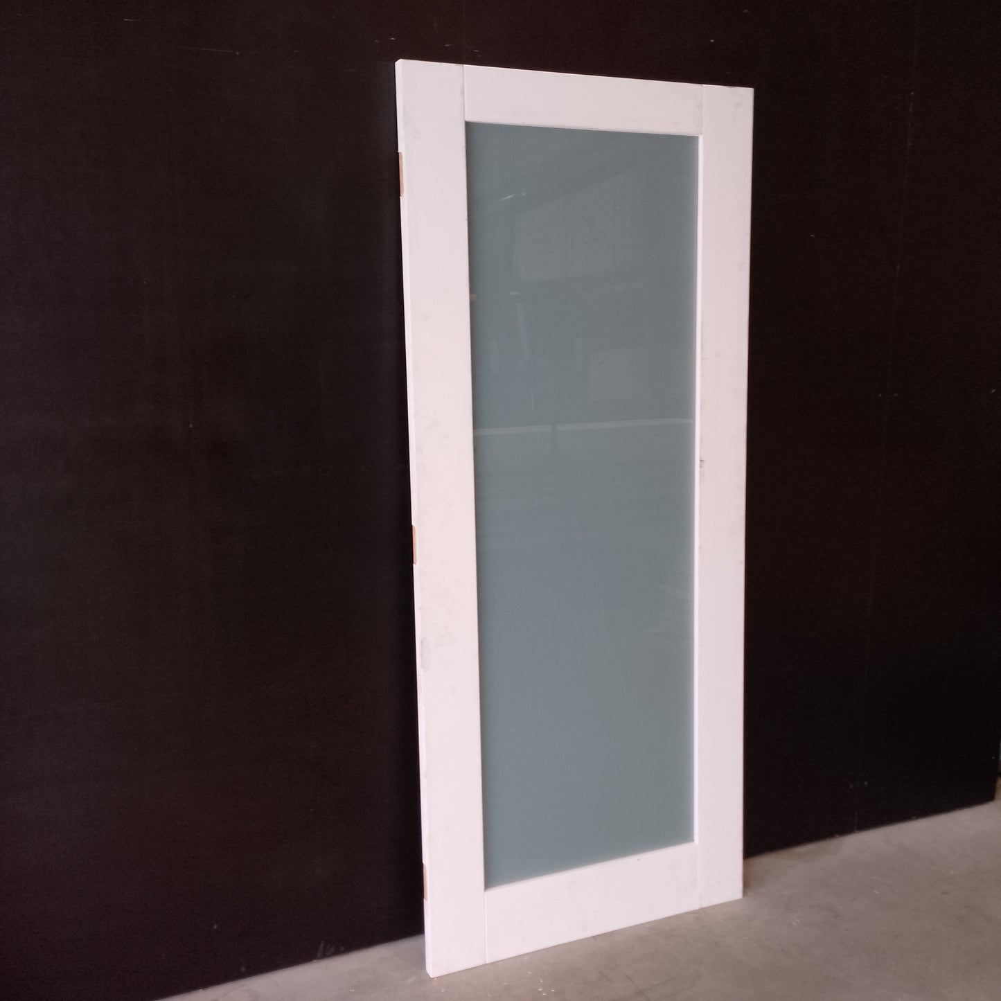 Internal Timber Door - 2040h x 870w Semi-Solid Core w/ 1 X Obscure Glass (PMOD1GT) *Factory 2nd* 30702
