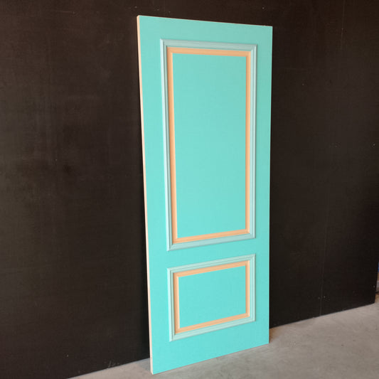 External Timber Door - 2040h x 820w Solid Core w/ Raised Mouldings (PCL2) *Factory 2nd* 30716