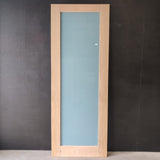 Internal Timber Door - 2340h x 870w Semi-Solid Core w/ 1 X Obscure Glass (AMOD1GT) *Factory 2nd* 30719