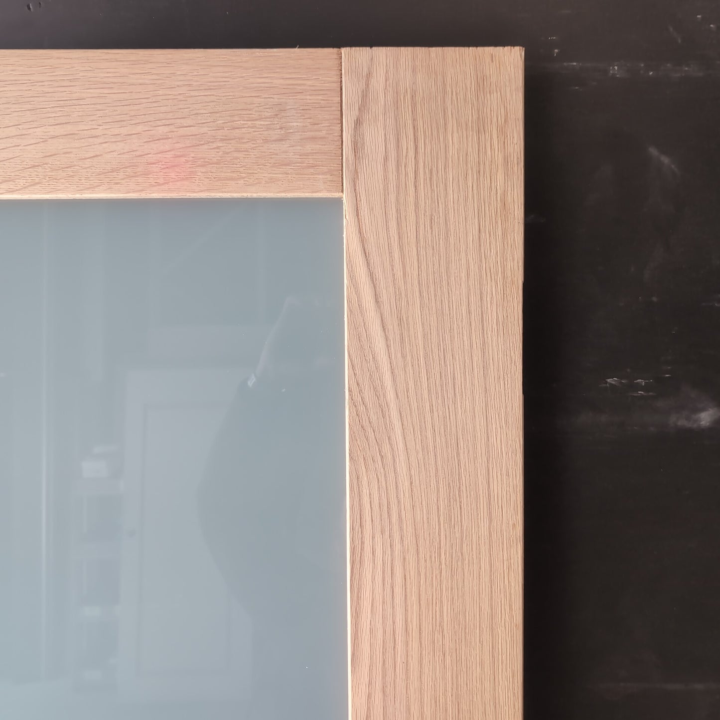 Internal Timber Door - 2340h x 870w Semi-Solid Core w/ 1 X Obscure Glass (AMOD1GT) *Factory 2nd* 30719