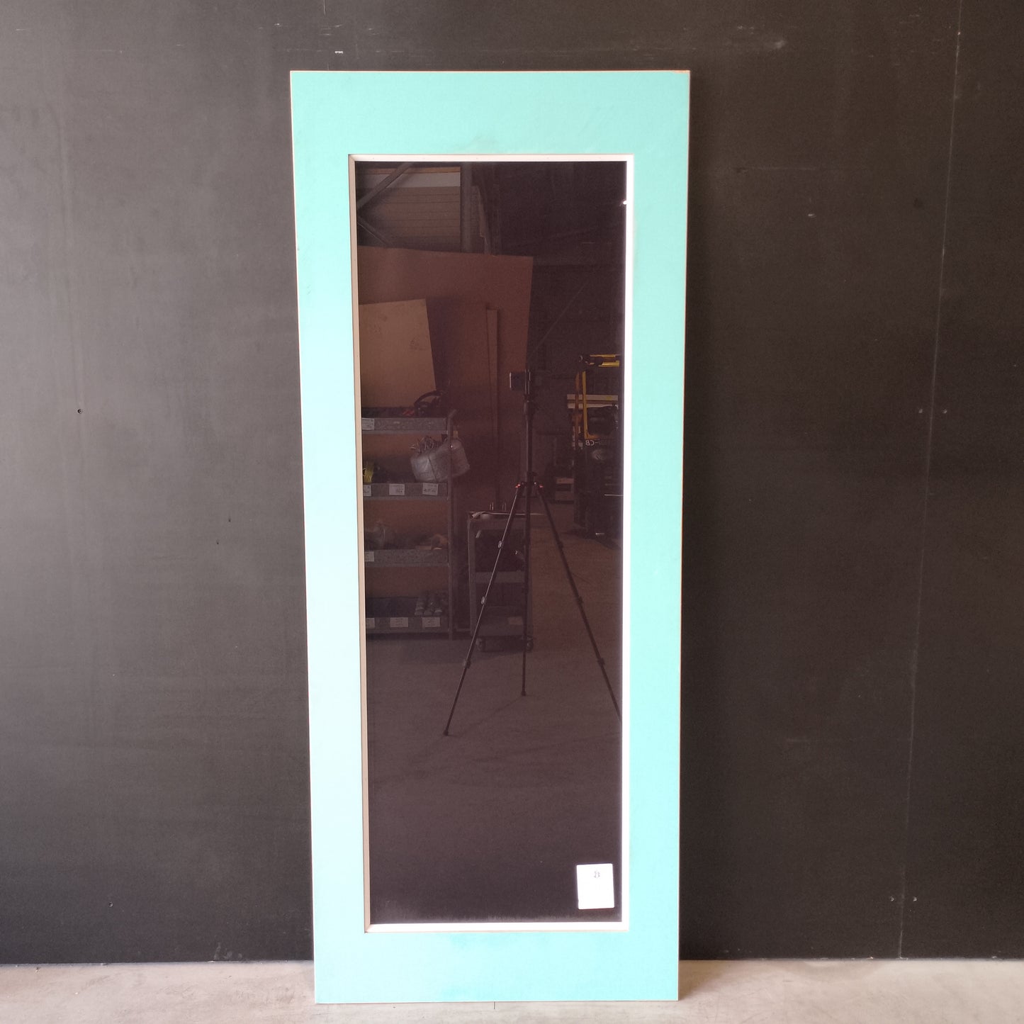 External Timber Door - 1990h x 805w Solid Core w/ 1 X Tinted Glass (NEX100) *Factory 2nd* 30726