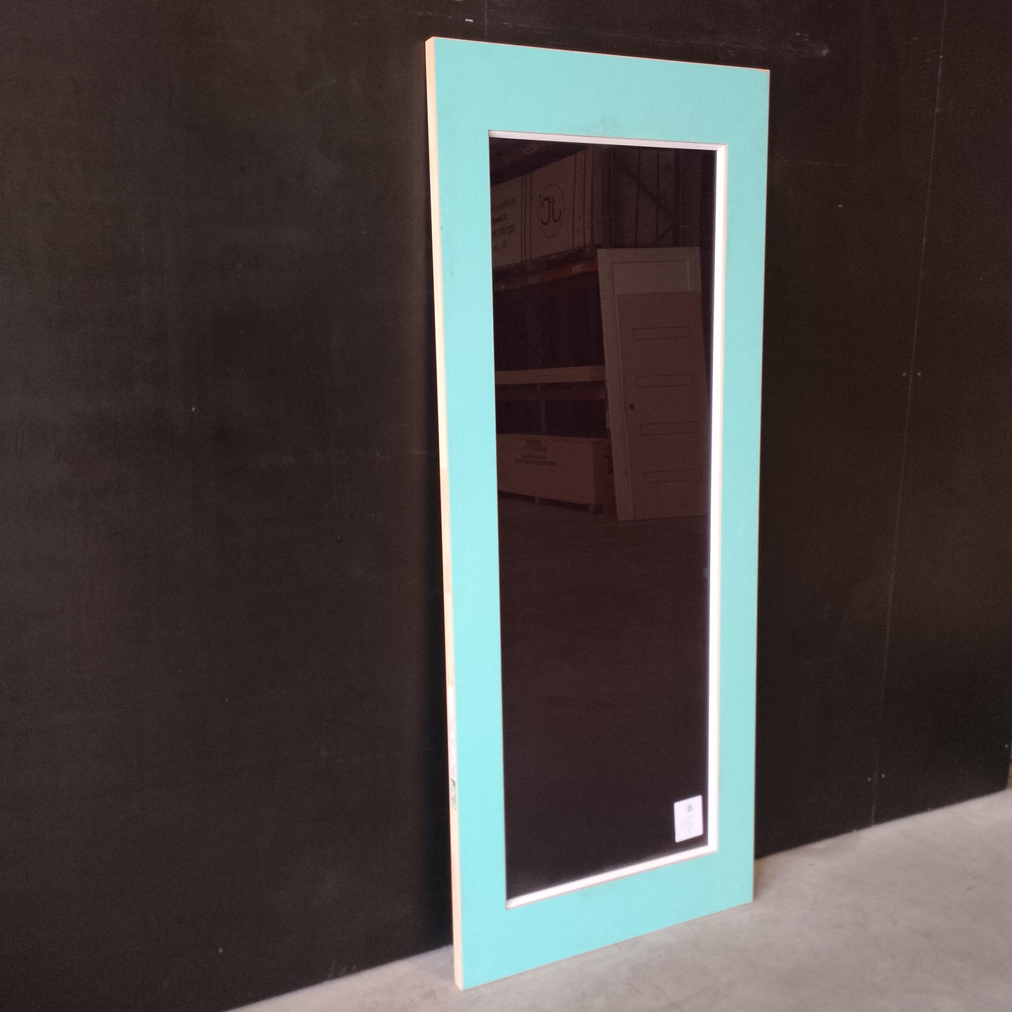 External Timber Door - 1990h x 805w Solid Core w/ 1 X Tinted Glass (NEX100) *Factory 2nd* 30726