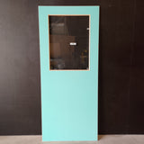 External Timber Door - 2040h x 870w Solid Core w/ 1 X Clear Glass (XF3) *Factory 2nd* 30729