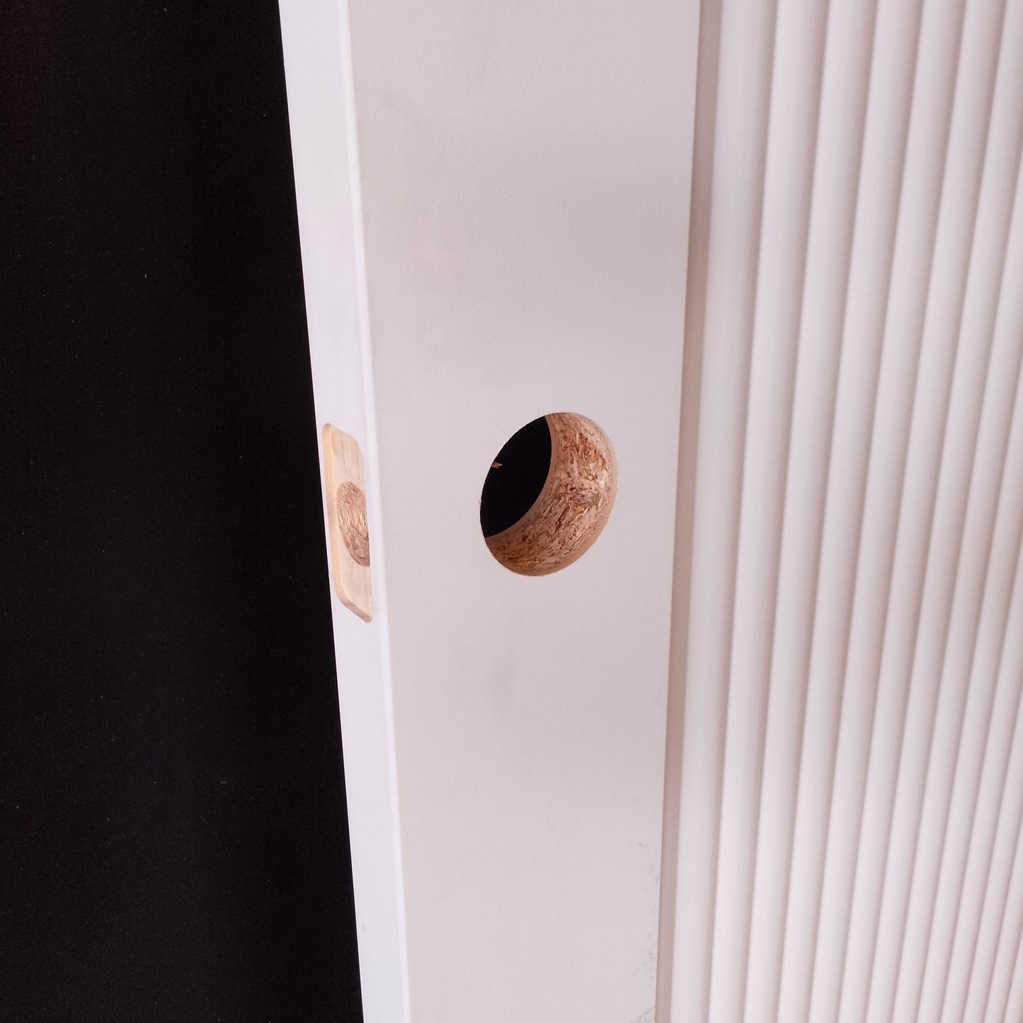 Internal Timber Door - 2340h x 770w Semi-Solid Core w/ Pattern Infill (PROM1) *Factory 2nd* 30735