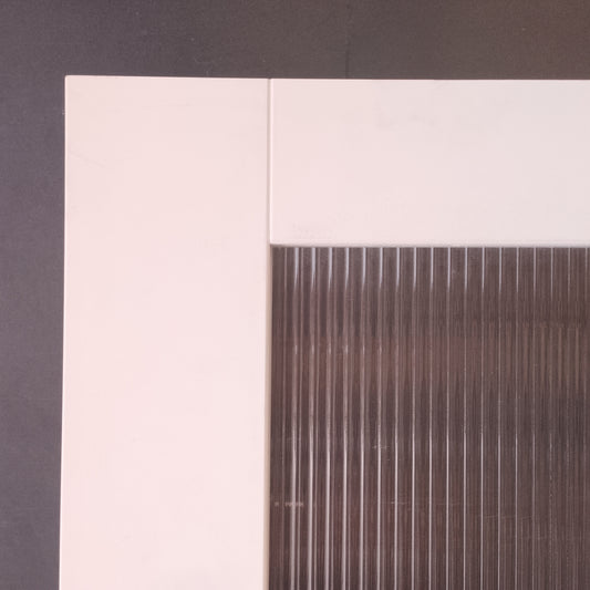 Internal Timber Door - 2340h x 870w Semi-Solid Core w/ 1 X Fluted Glass (PROM1G) *Factory 2nd* 30737