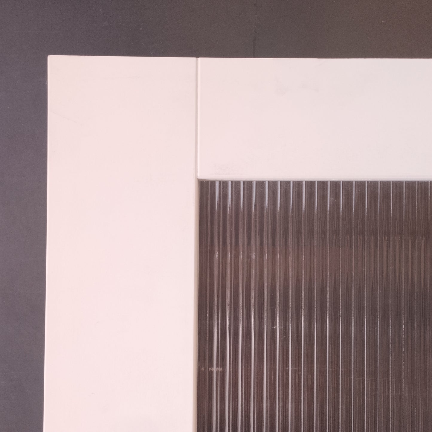 Internal Timber Door - 2340h x 870w Semi-Solid Core w/ 1 X Fluted Glass (PROM1G) *Factory 2nd* 30737