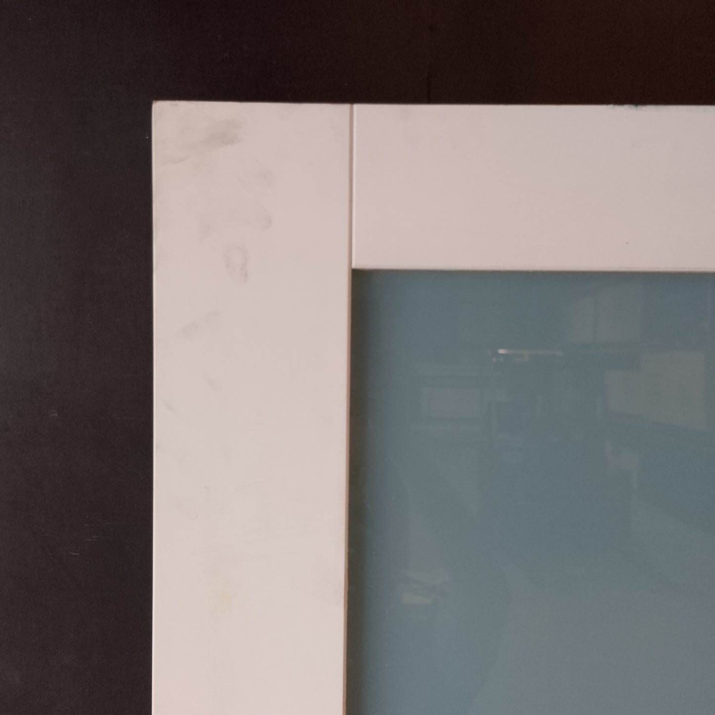 Internal Timber Door - 2340h x 870w Semi-Solid w/ 1 X Obscure Glass (PMOD1GT) *Factory 2nd* 30738