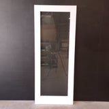 Internal Timber Door - 2040h x 820w Semi-Solid w/ 1 X Clear Glass (PMOD1GC) *Factory 2nd* 30742