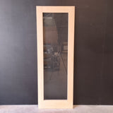 Internal Timber Door - 2040h x 720w Semi-Solid  w/ 1 X Clear Glass (AMOD1GC) *Factory 2nd* 30743