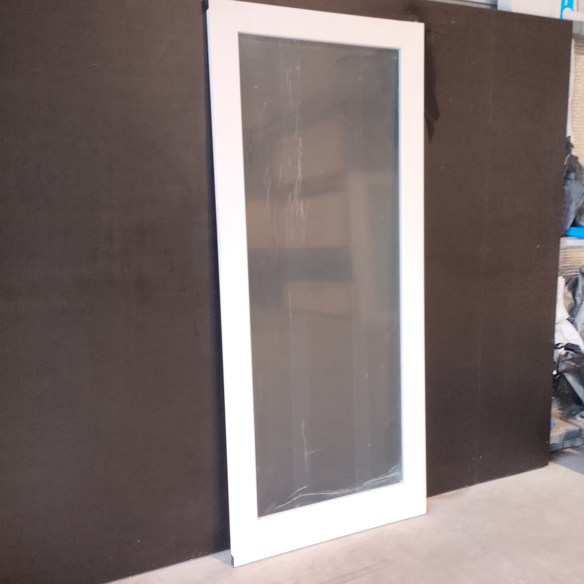 Internal Timber Door - 2340h x 1020w Semi-Solid w/ 1 X Clear Glass (PMOD1GC) *Factory 2nd* 30750