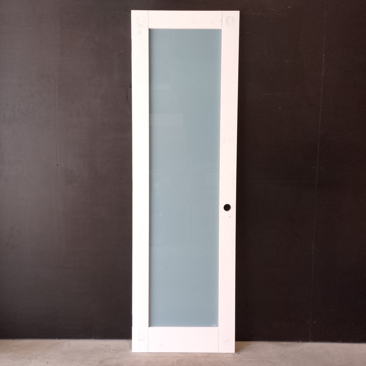 Internal Timber Door - 2340h x 720w Semi-Solid w/ 1 X Obscure Glass (PMOD1GT) *Factory 2nd* 30752