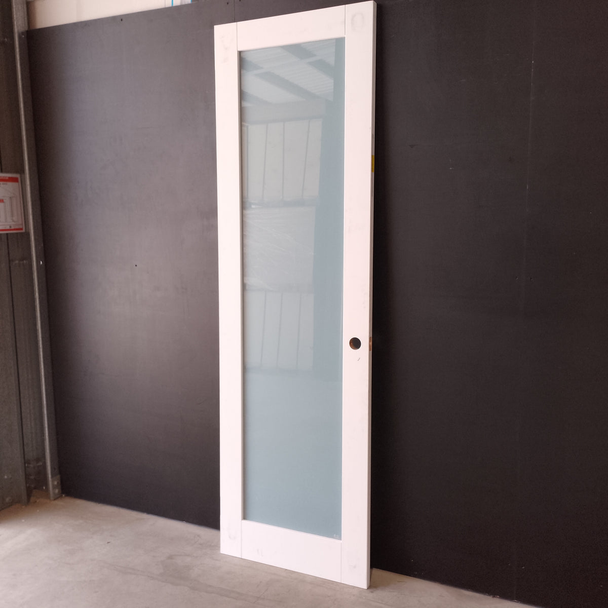 Internal Timber Door - 2340h x 720w Semi-Solid w/ 1 X Obscure Glass (PMOD1GT) *Factory 2nd* 30752