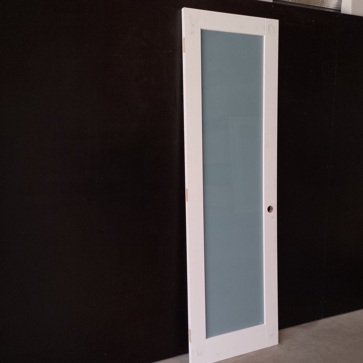 Internal Timber Door - 2340h x 720w Semi-Solid w/ 1 X Obscure Glass (PMOD1GT) *Factory 2nd* 30752
