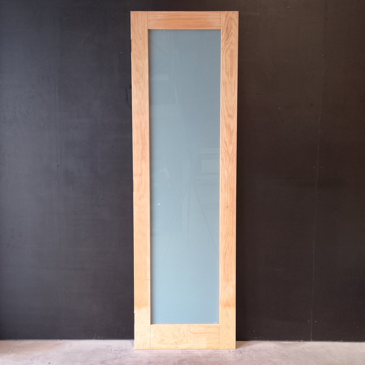 Internal Timber Door - 2340h x 720w Semi-Solid Core w/ 1 X Obscure Glass (AMOD1GT) *Factory 2nd* 30755