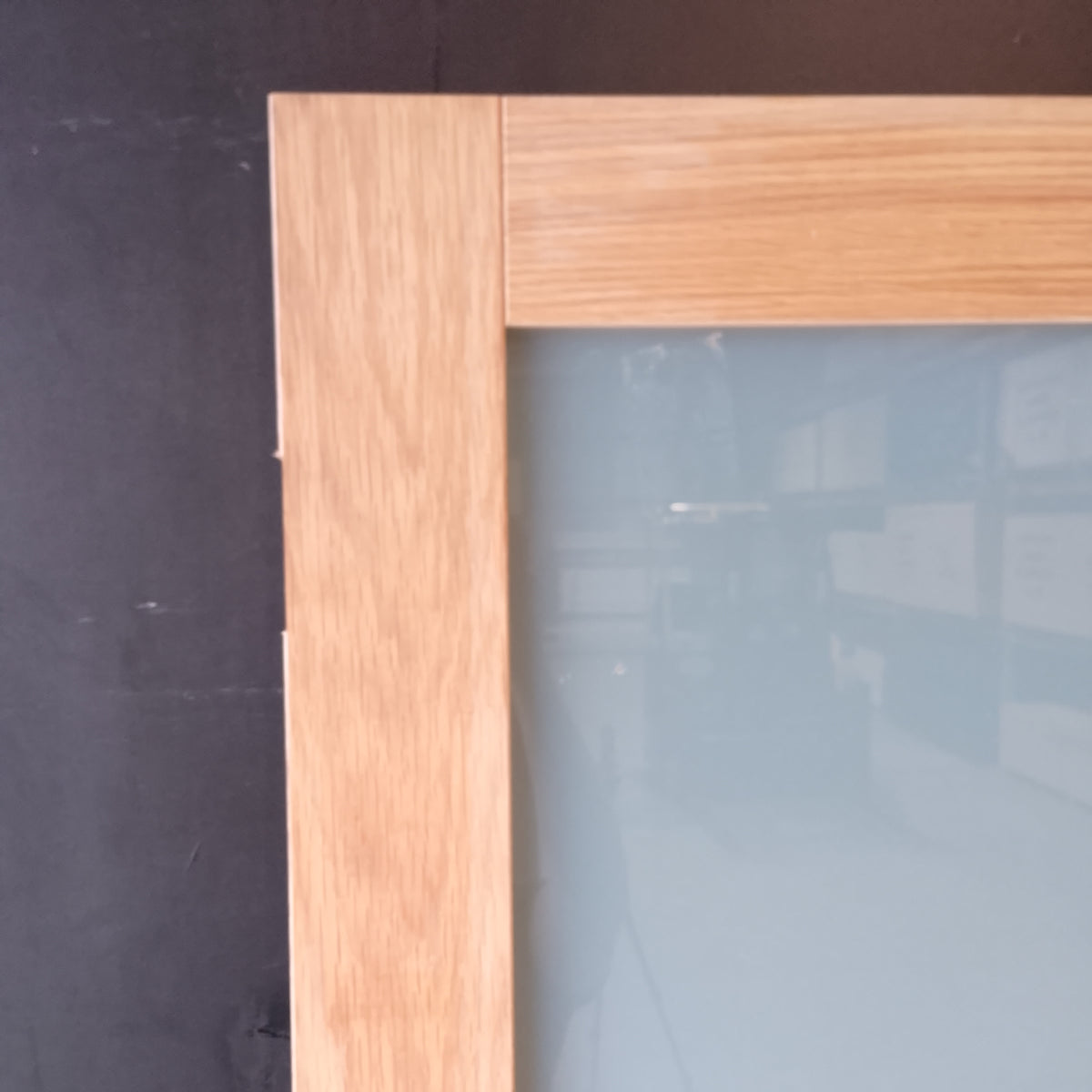 Internal Timber Door - 2340h x 720w Semi-Solid Core w/ 1 X Obscure Glass (AMOD1GT) *Factory 2nd* 30755