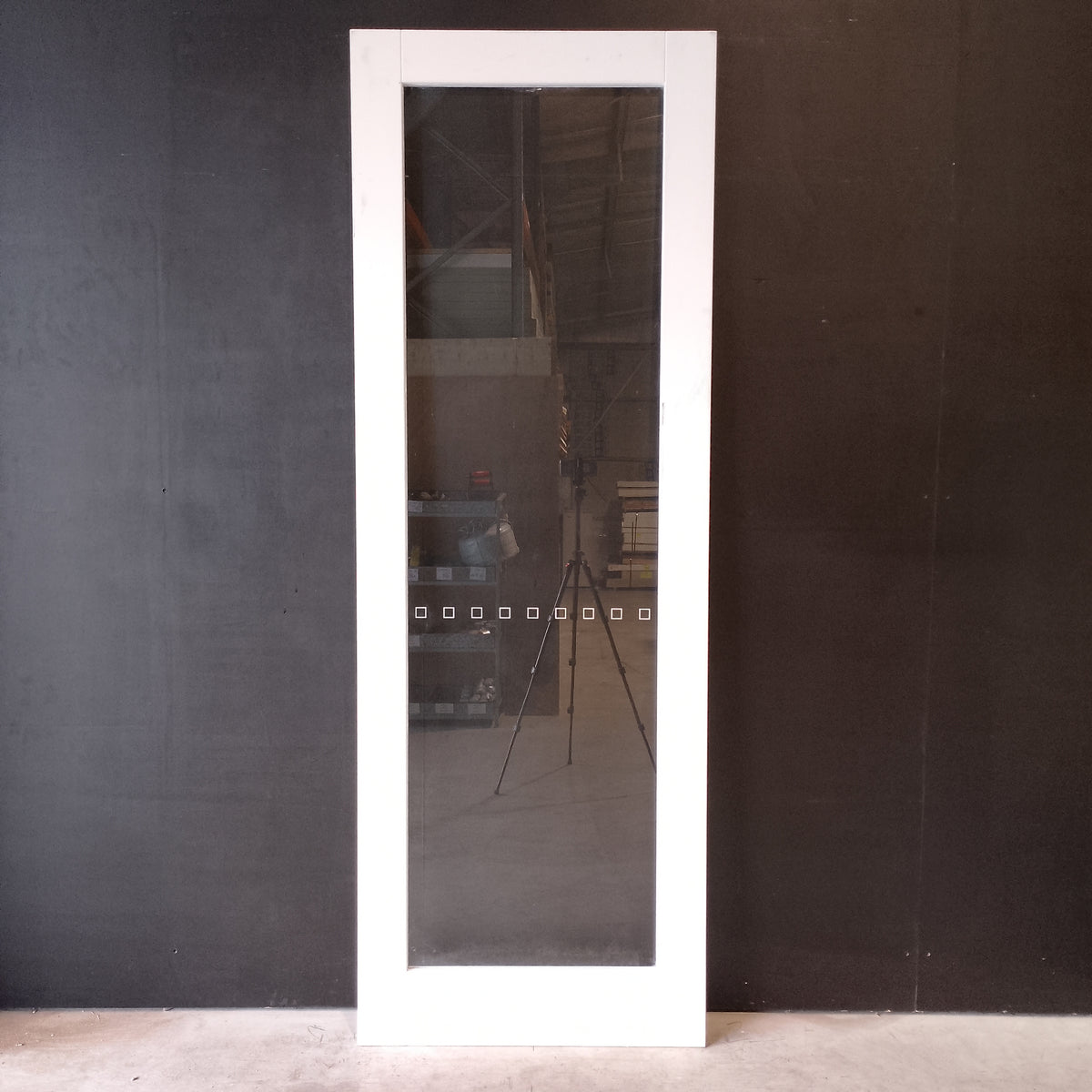 Internal Timber Door - 2340h x 820w Semi-Solid Core w/1 X Clear Glass (PMOD1GC) *Factory 2nd* 30758