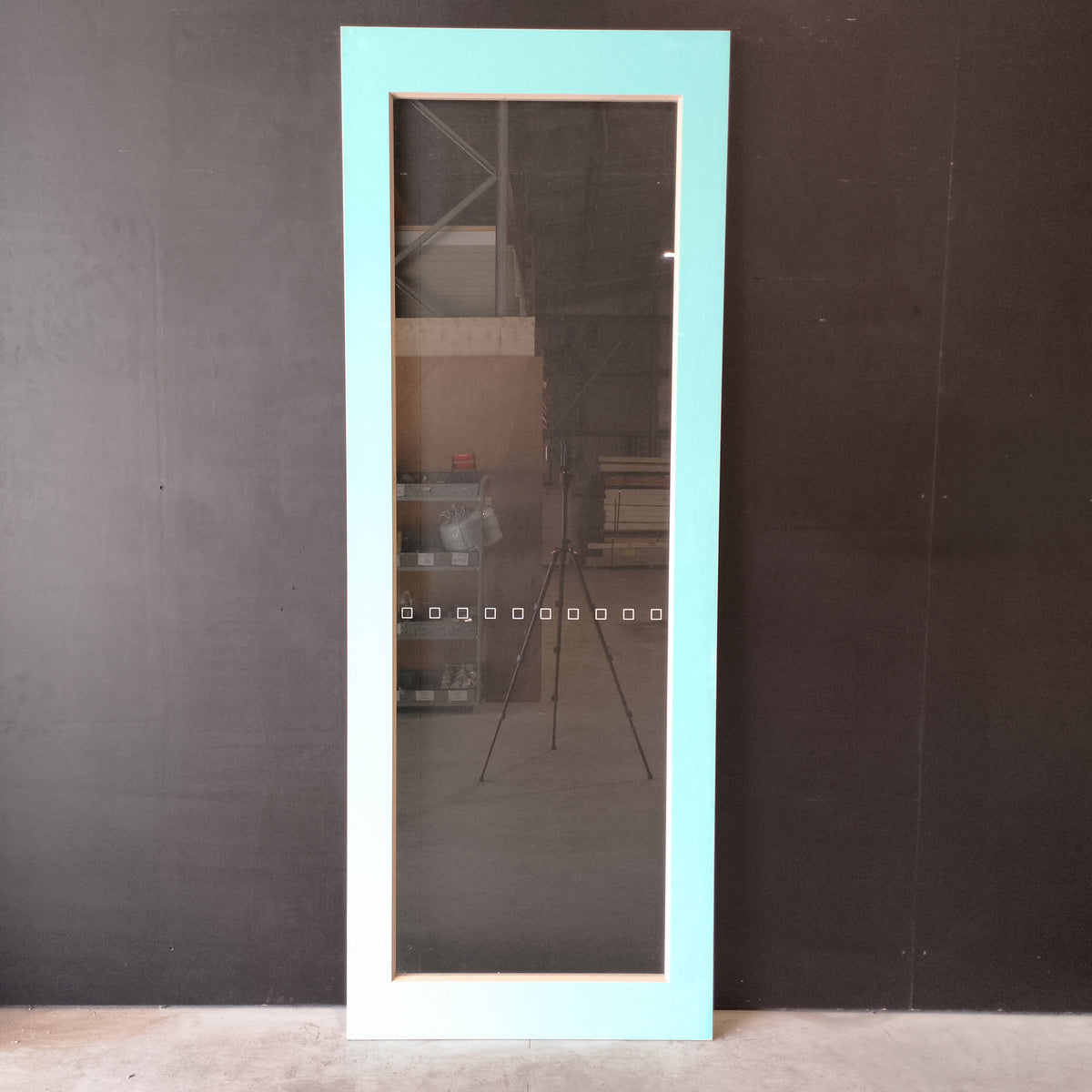 External Timber Door - 2340h x 870w Solid Core w/ 1 X Clear Glass (PMAD21) *Factory 2nd* 30759