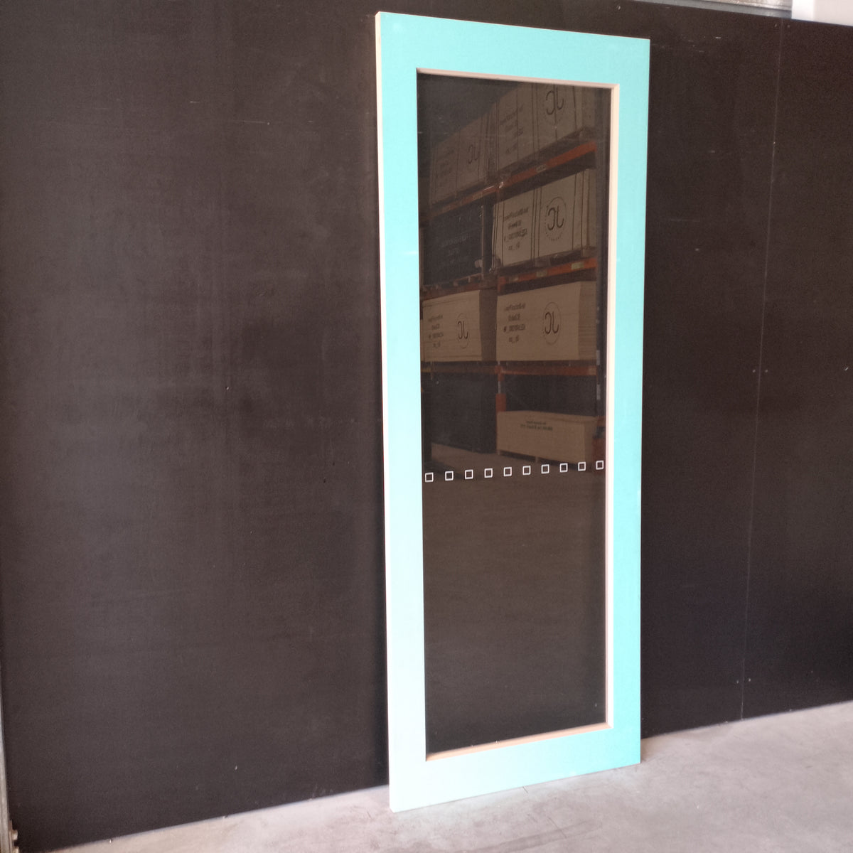 External Timber Door - 2340h x 870w Solid Core w/ 1 X Clear Glass (PMAD21) *Factory 2nd* 30759