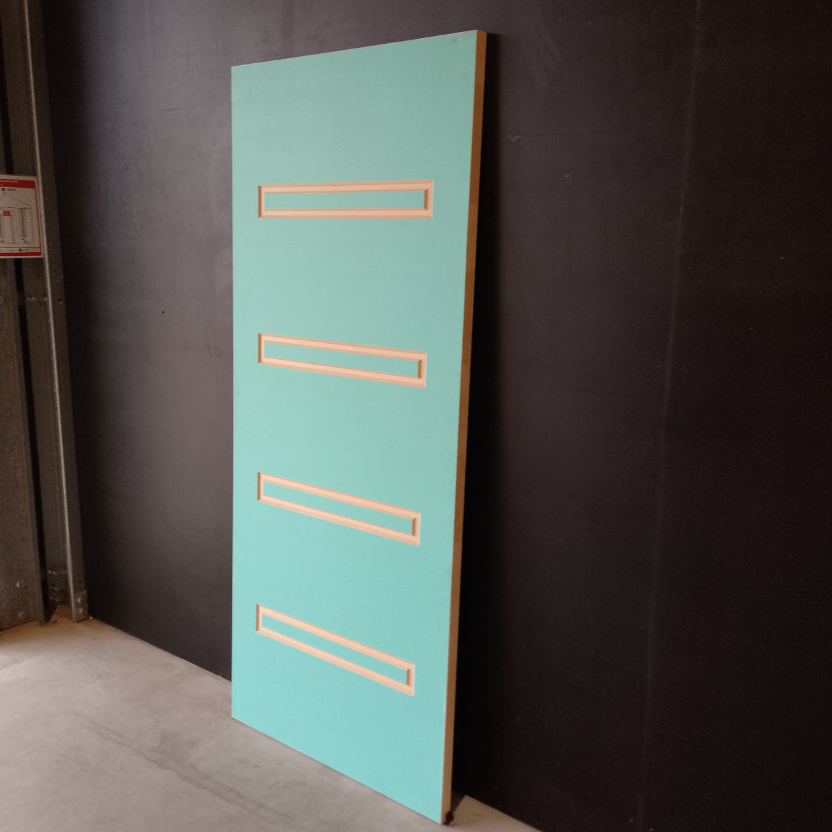 External Timber Door - 2040h x 870w Semi-Solid Core (PURB104) *Factory 2nd* 30766