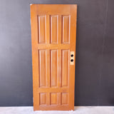 External Timber Door - 2040h x 820w Solid Western Red Cedar *2nd Hand* 30775