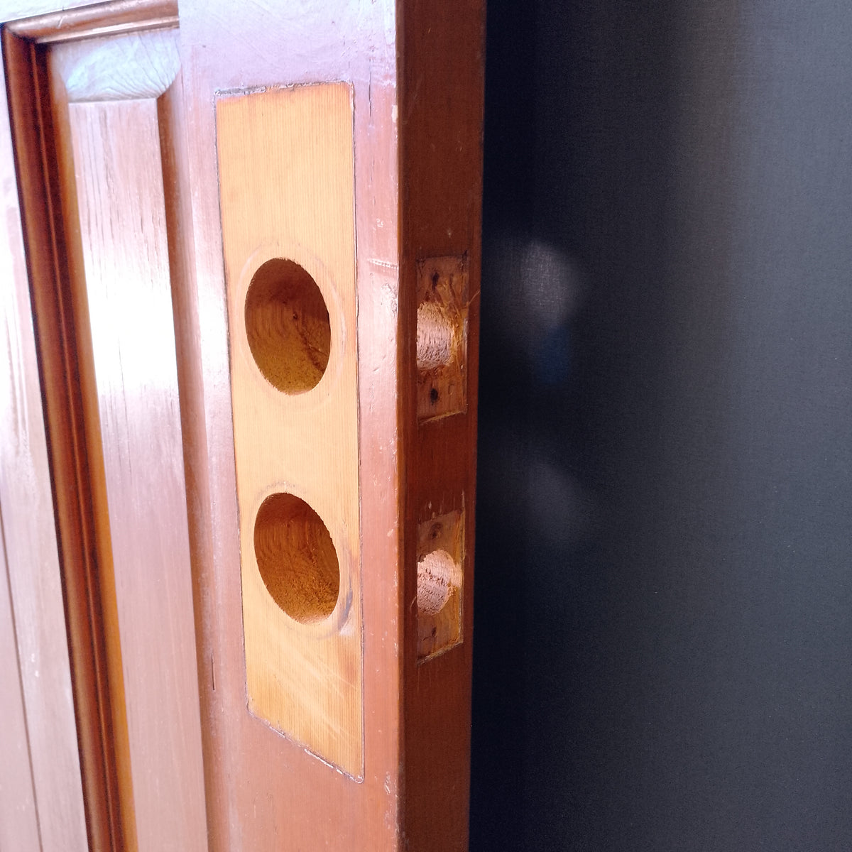 External Timber Door - 2040h x 820w Solid Western Red Cedar *2nd Hand* 30775