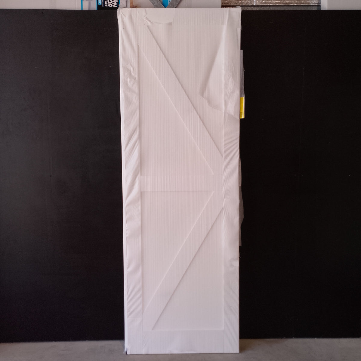 Internal Barn Door - 2450h x 820w Semi-solid Core w/ MDF Infill (PBD2) *Factory 2nd* 30776