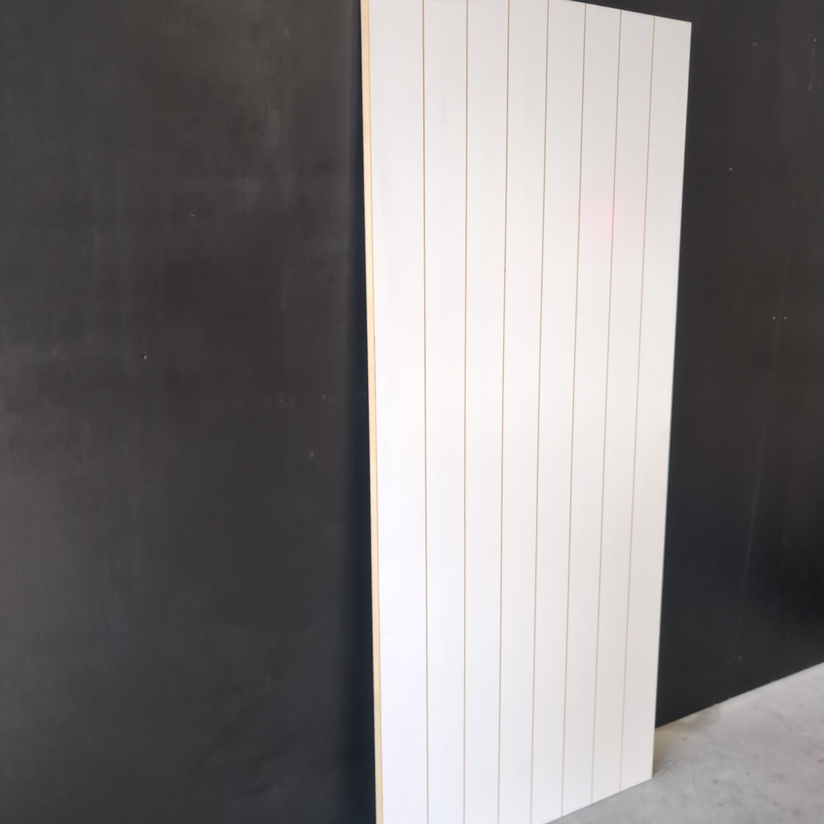 Internal Timber Door - 2040h x 870w Hollow Core w/ Pattern (DECO 4S) *Factory 2nd* 30779