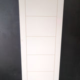 Internal Timber Door - 2040h x 870w Hollow Core w/ Pattern (DECO 13S) *Factory 2nd* 30780