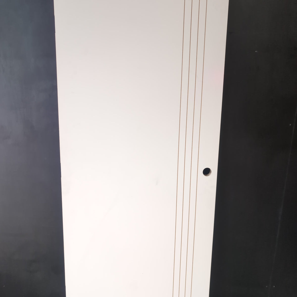 Internal Timber Door - 2040h x 920w Hollow Core w/ Pattern (DECO 3S) *Factory 2nd* 30781