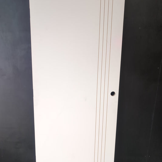 Internal Timber Door - 2040h x 920w Hollow Core w/ Pattern (DECO 3S) *Factory 2nd* 30781