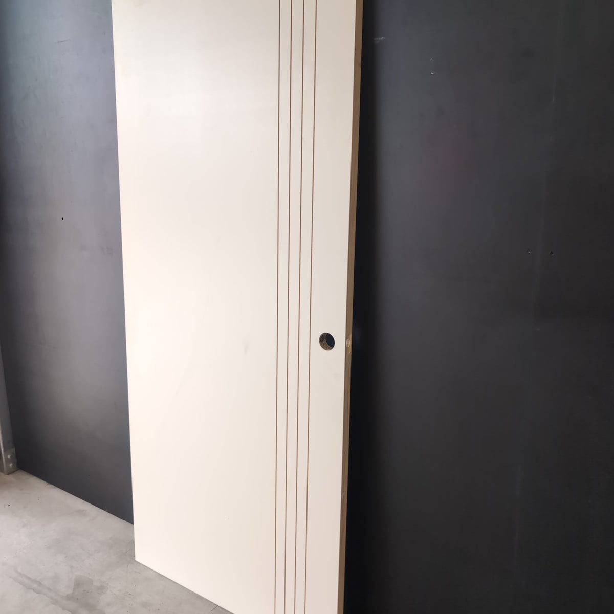 Internal Timber Door - 2040h x 920w Hollow Core w/ Pattern (DECO 3S) *Factory 2nd* 30781