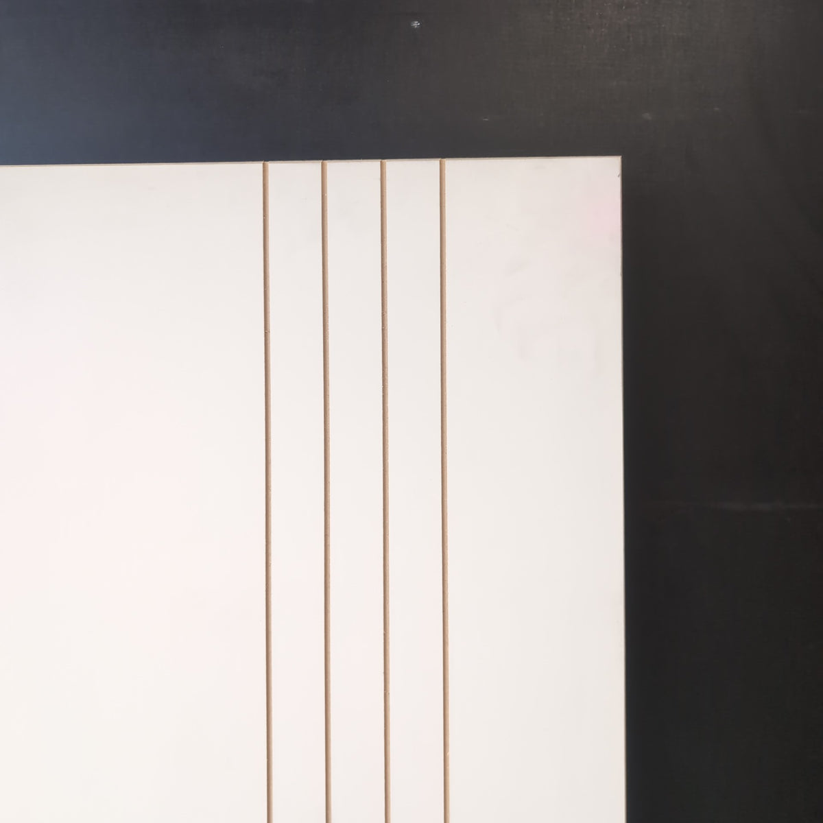 Internal Timber Door - 2040h x 920w Hollow Core w/ Pattern (DECO 3S) *Factory 2nd* 30781