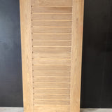 External Timber Door - 2040h x 1020w Solid Core w/ American Oak Veneer AWOWS19H *Factory 2nd* 30784